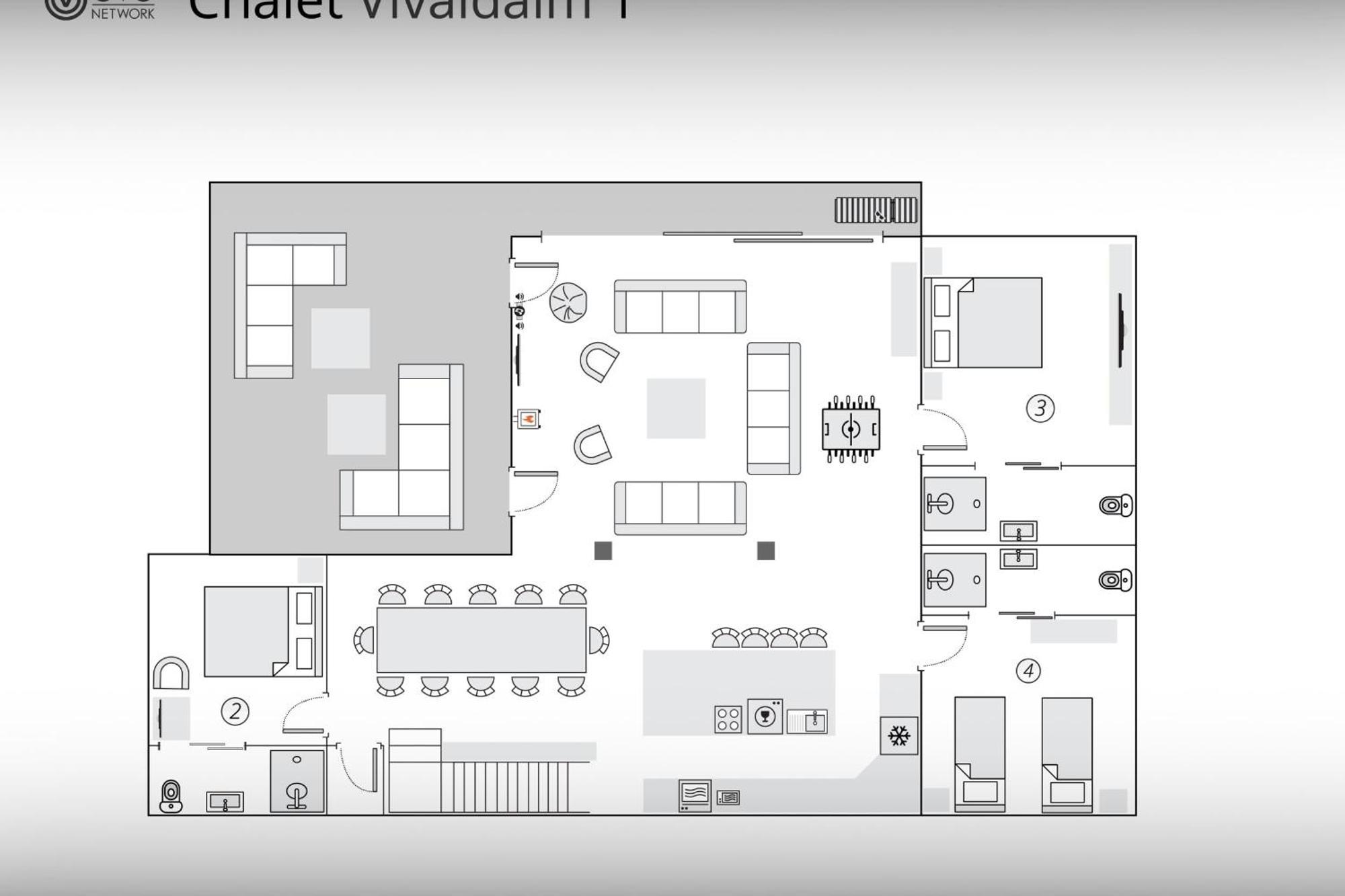Chalet Vivaldaim - Ovo Network La Riviere-Enverse Eksteriør billede
