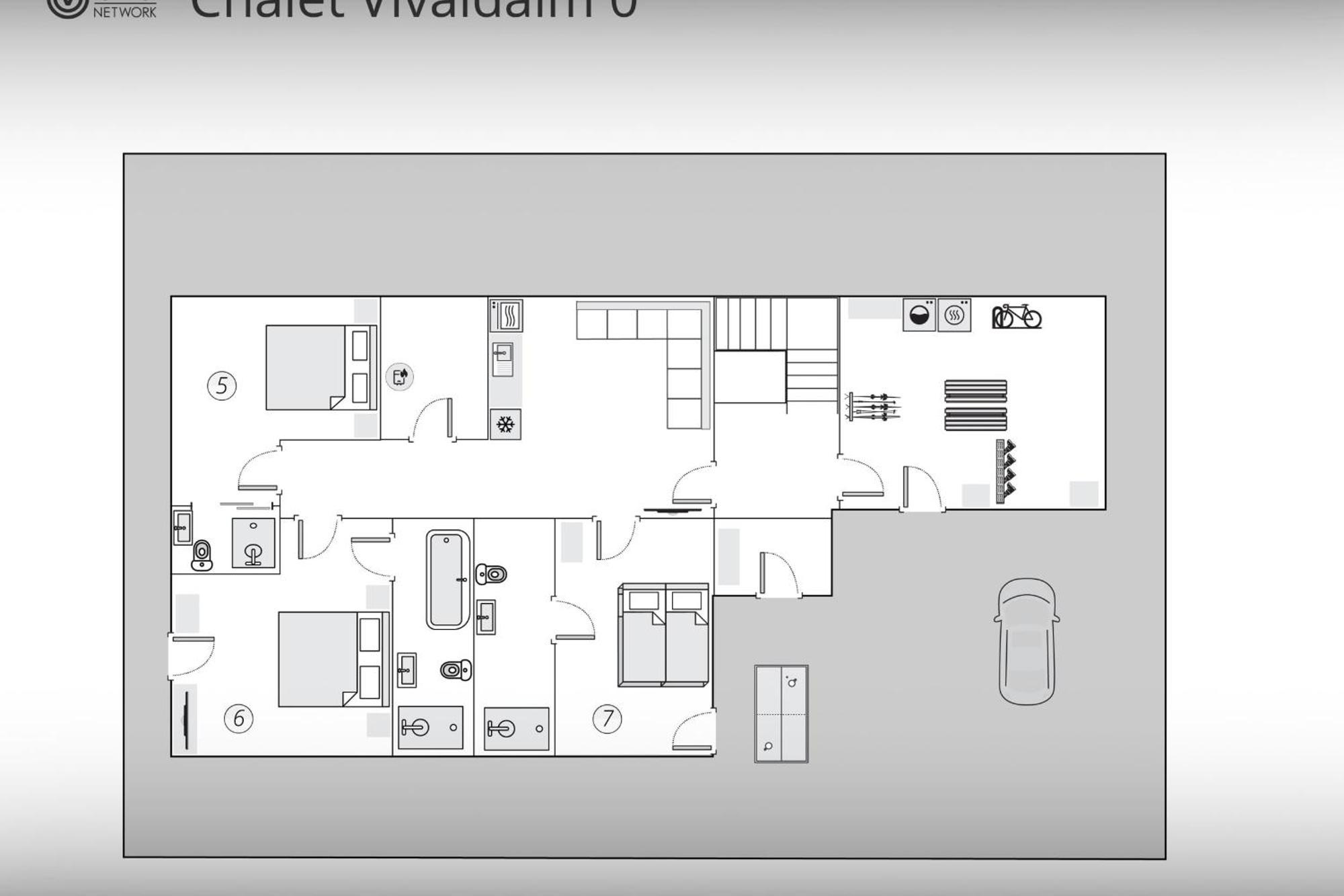 Chalet Vivaldaim - Ovo Network La Riviere-Enverse Eksteriør billede